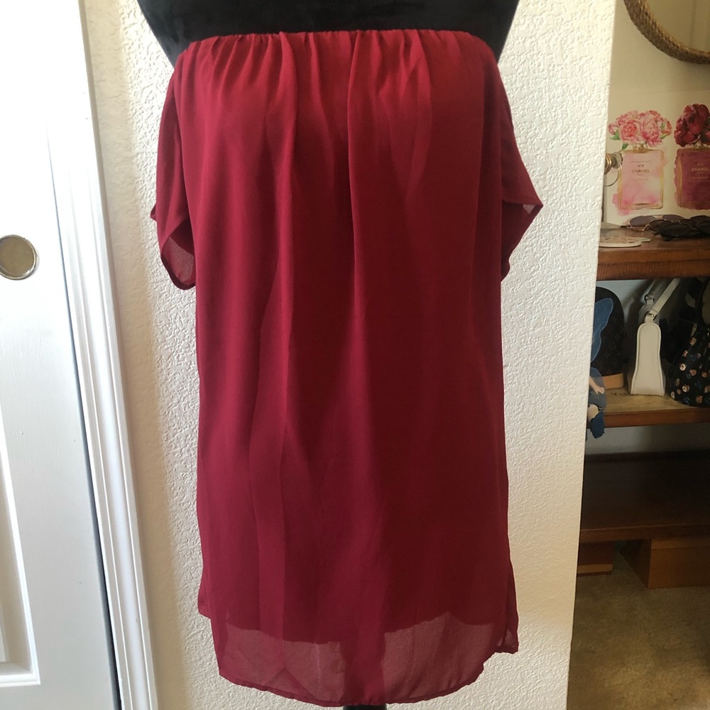 NWOT Small Tobi red dress